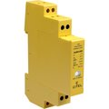 Citel DIN Rail Data Line Protector, 1-Pair 2 Wire+ Ground, 6V, Visual Indicator, Ul 497B DLAWS1-06D3